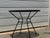Vintage Salterini Style Wrought Iron Mesh Patio Table – 36” Round For Sale - Image 9 of 12