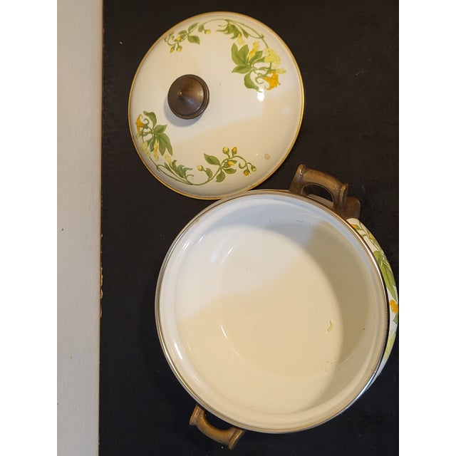 Mid 20th Century Asta German Enamel Covered Serving Bowl For Sale - Image 14 of 18