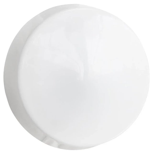 Vintage White Opaline Glass Wall Lamp by Rudolf Zimmermann for RZB For Sale - Image 10 of 10