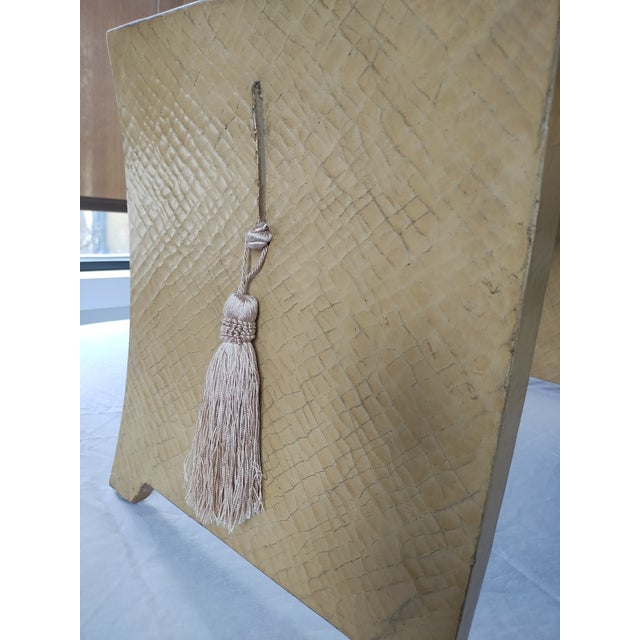 2020s Baker's Tassel Bench From the Thomas Pheasant Collection For Sale - Image 5 of 10