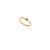 Not Yet Made - Made To Order Natural Garnet Curb Chain Ring in 14k Gold Size 7 For Sale - Image 5 of 7