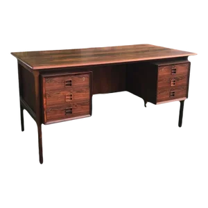 Mid 20th Century Danish Modern Rosewood Desk by Arne Vodder for Sibast