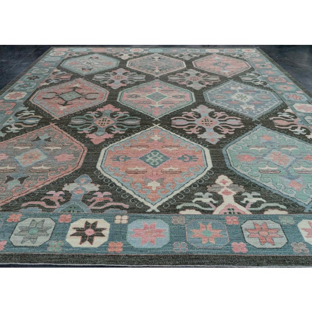 Turkish Oushak Rug 12' x 15'9" #20323 Explore a curated collection of hallway runners, wool rugs, and handmade...