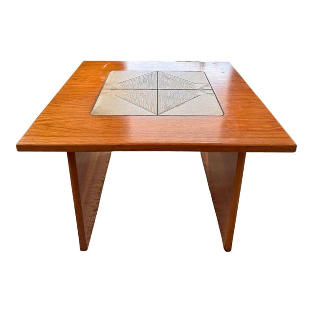 Late 1970s Danish, Gangsø Møbler, Teak Side Table - Made in Denmark For Sale