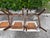 Vintage Mid-Century Walnut Dining Chairs for Restoration, Set of 4 For Sale - Image 11 of 15