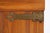 Antique Dutch Art Nouveau Wall Cabinet in Cherry Wood and Brass, 1910 For Sale - Image 10 of 11
