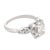 1930s Gia 3.11 Carat Old Mine Cut Diamond Platinum Engagement Ring, Size 4.75 For Sale - Image 4 of 6