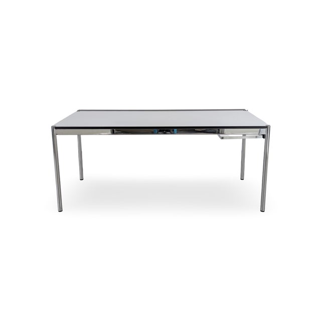 White Resin Desk from USM Haller For Sale - Image 14 of 14