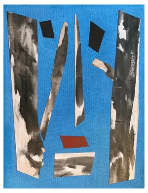 Gilbert Pauli, The Soul of the Forest No.11, Acrylic on Wood, 2020
