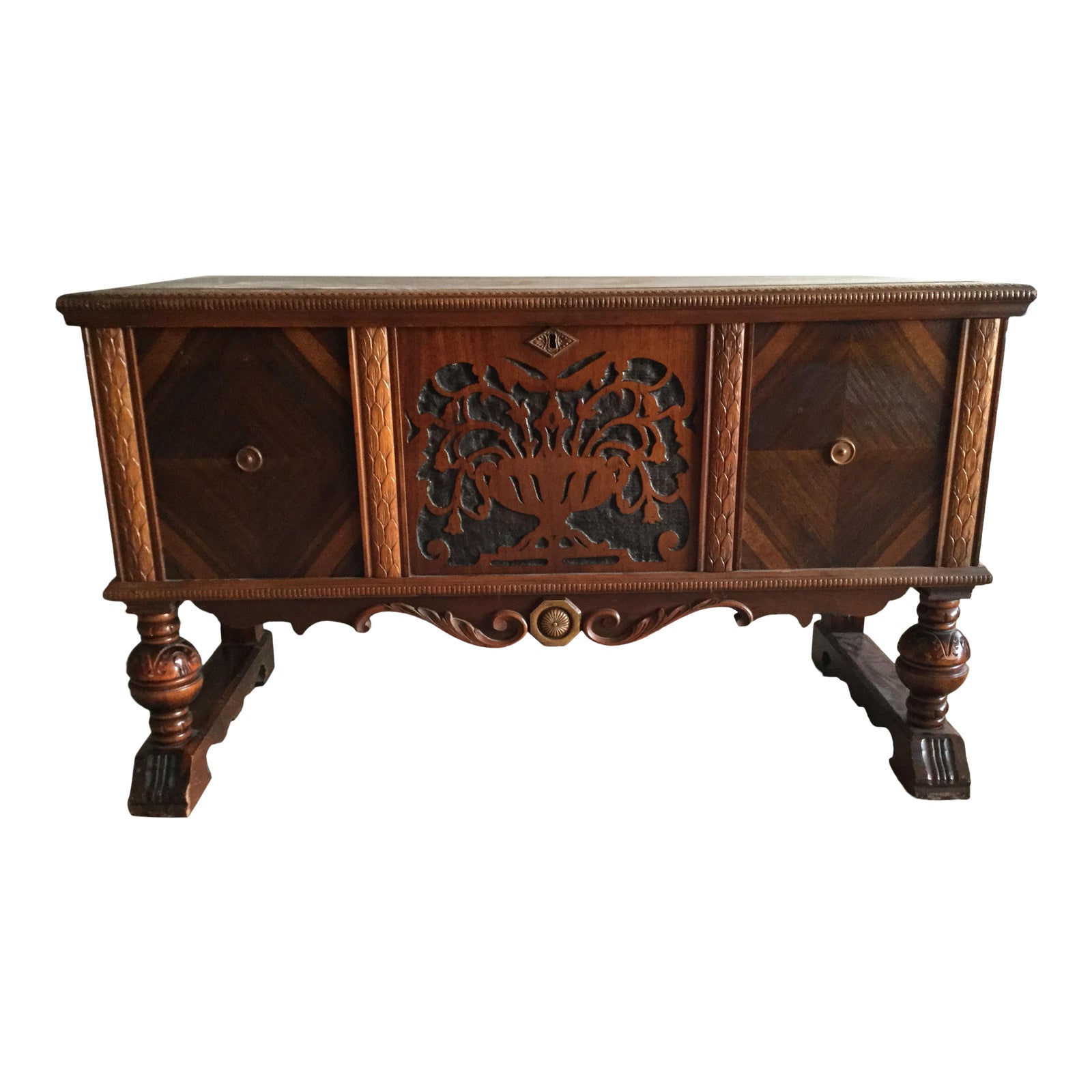 1920 Antique Roos Cedar Chest Chairish