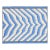 Sample - Schumacher X Neisha Crosland Arcure Ripple Tape in Bluebell For Sale