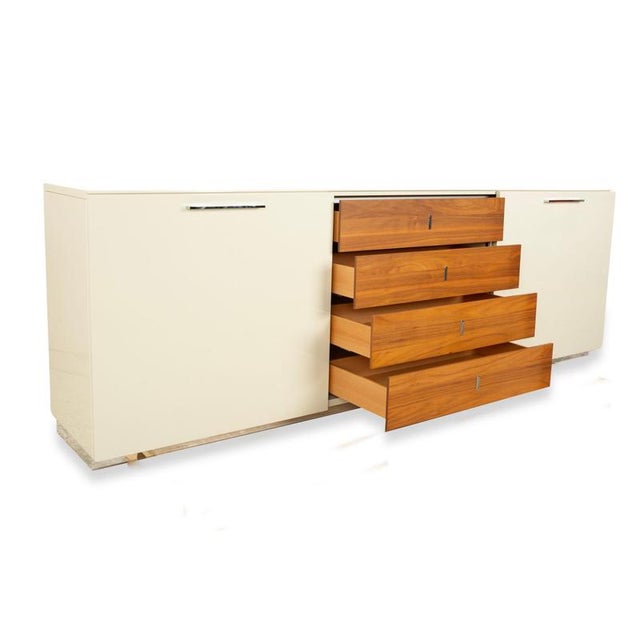 Sideboard in Cream and Brown Wood from Hülsta For Sale - Image 4 of 15