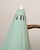 Painted metal clamp frame with a flexible brass neck and a conical painted metal diffuser. Scandinavian production, 1950s....