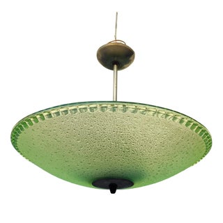 Art Deco Hanging Light, 1940s For Sale