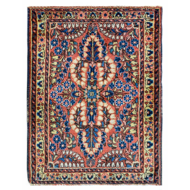 Early 20th Century Vintage Sarouk Rug For Sale - Image 11 of 11