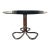 Vintage Chrome and Glass Dining Table Attributed to Giotto Stoppino For Sale