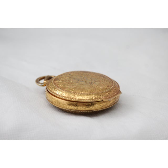 Swiss Gold Pocket Watch, 1920s For Sale - Image 11 of 18