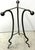 Modern Wrought Iron & Slate Two-Tier Side Table, in the Style of Albert Paley For Sale In West Palm - Image 6 of 14
