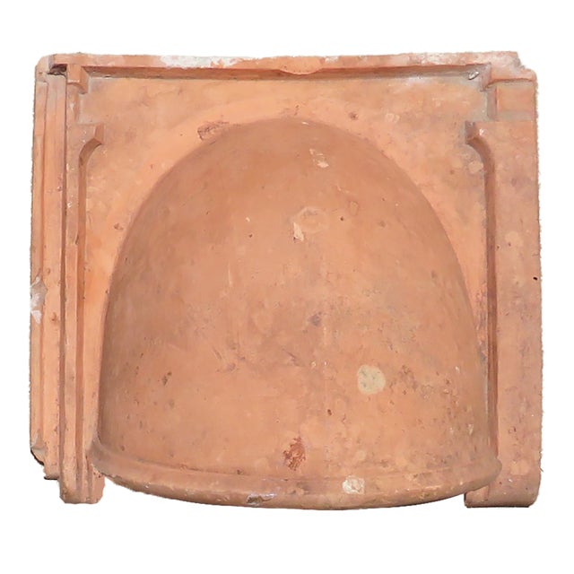 Antique French Terracotta Wall Planters or Sconces, Pair For Sale - Image 11 of 14