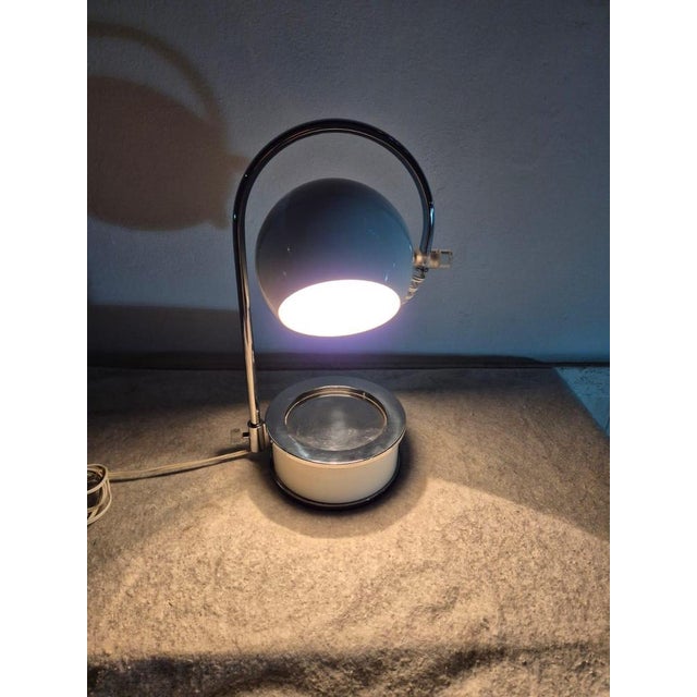 Metal Vintage Italian Table Lamp, 1960s For Sale - Image 7 of 8