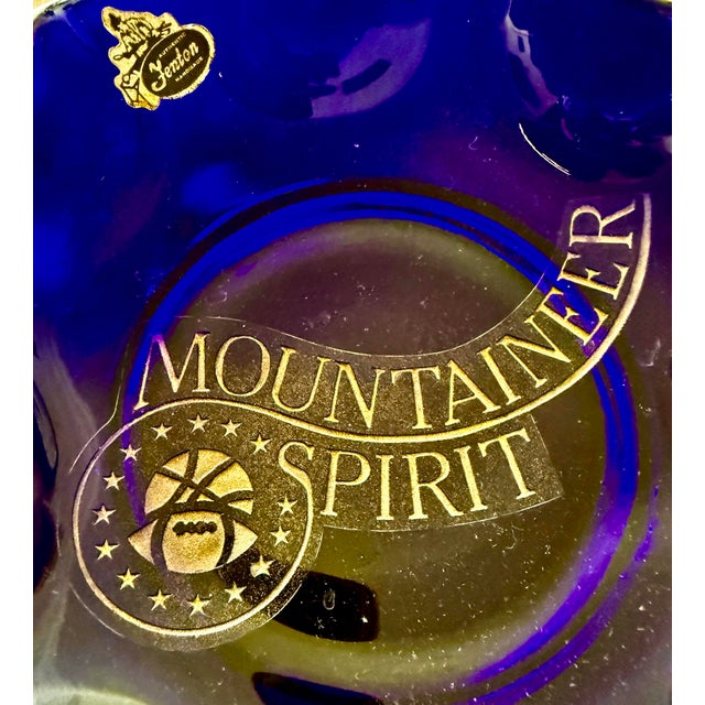 Glass Early 20th Century Fenton Art Glass “Mountaineer Spirit” Collectible Bowl For Sale - Image 7 of 12