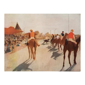 1952 After Edgar Degas "At the Race Course", First Edition Vintage Print