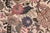 Shabby Chic 1990's Floral Pak-Persian Beige/Pink Wool Round Rug- 8'10'' X 9'1'' For Sale - Image 4 of 9