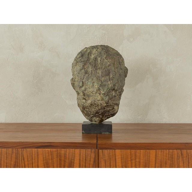 Bronze Sculpture of Helmut Kohl, 1980s For Sale - Image 4 of 8