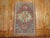 Vintage Turkish mat from the middle of the 20th century