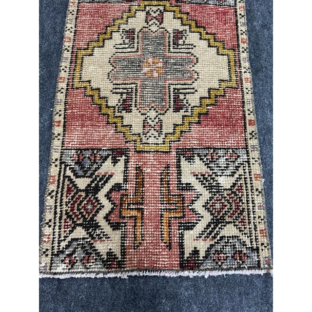 Contemporary Turkish Yastik Rug 1'6" x 3' For Sale - Image 3 of 5
