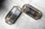 Gold Mid-Century Modern Geometric Sconces in Brass, 1970s, Set of 2 For Sale - Image 8 of 11