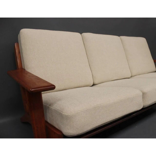 GE290 Teak Sofa by Hans J. Wegner for Getama, 1960s For Sale - Image 4 of 9