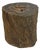 Mid 20th Century Rustic Textured Free-Form Reclaimed Tree Trunk Side Pedestal For Sale