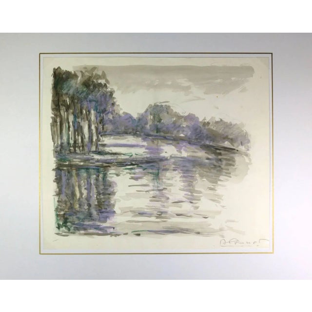 Traditional A. Prompt, Reflective Lake For Sale - Image 3 of 4