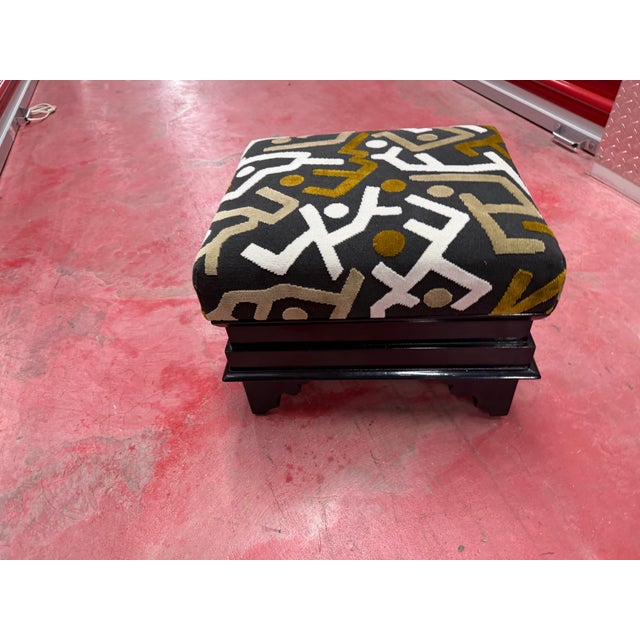 Brown Late 19th Century American Eastlake Victorian Footstool For Sale - Image 8 of 15