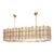 Italian Tropical Gold Murano Glass Chandelier by Simoeng For Sale - Image 11 of 11