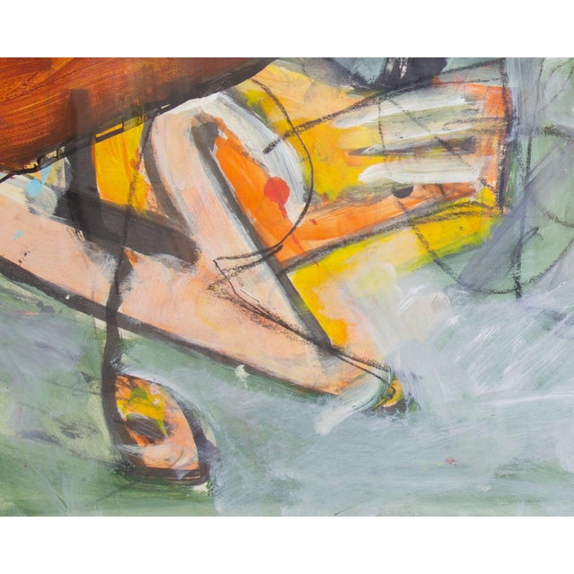 Early 21st Century Abstract Mixed Media Painting by James L. Bruch For Sale - Image 5 of 8