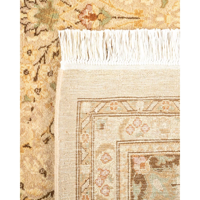 2000 - 2009 Mogul Hand-Knotted Area Rug - Ivory, 8' 2" x 10' 5" For Sale - Image 5 of 8