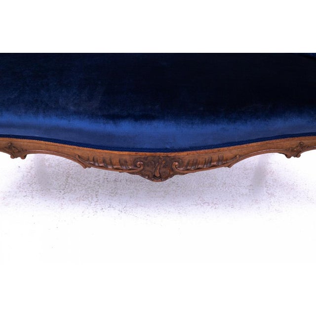 Wood Antique French Sofa, 1910s For Sale - Image 7 of 11