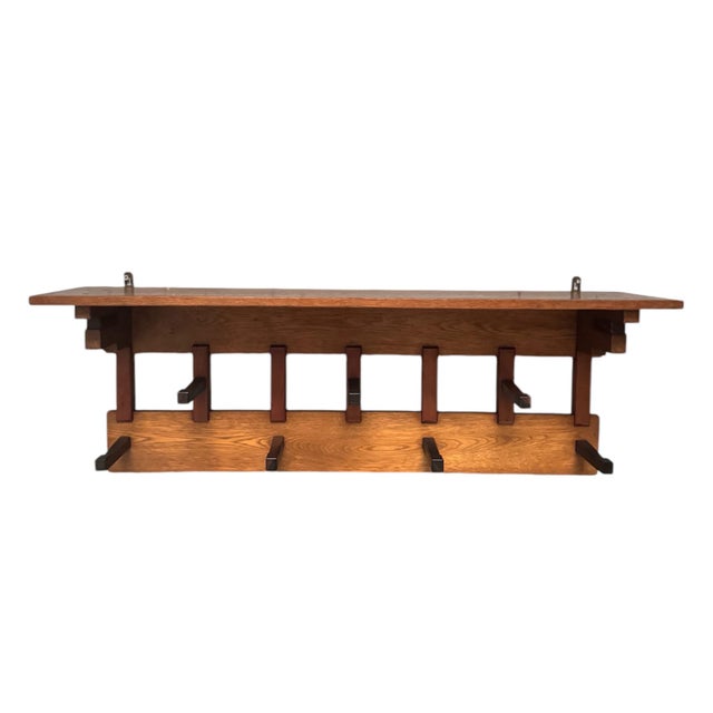 Art Deco Modernist Coat Rack by Piet Izeren for De Genneper Molen, 1920s For Sale - Image 9 of 9