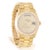 Contemporary Rolex Day-Date 18038 Champagne Diamond Dial 18k Gold 36mm Circa 1978 Watch For Sale - Image 3 of 18