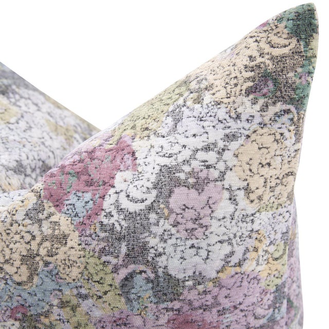 Boho Chic 20 x 20 Stanton Blush Pillow - Down Insert For Sale - Image 3 of 8