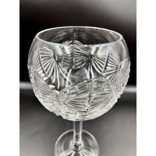 Glass Late 20th Century Waterford Crystal Millennium Happiness Toasting Goblet. For Sale - Image 7 of 12