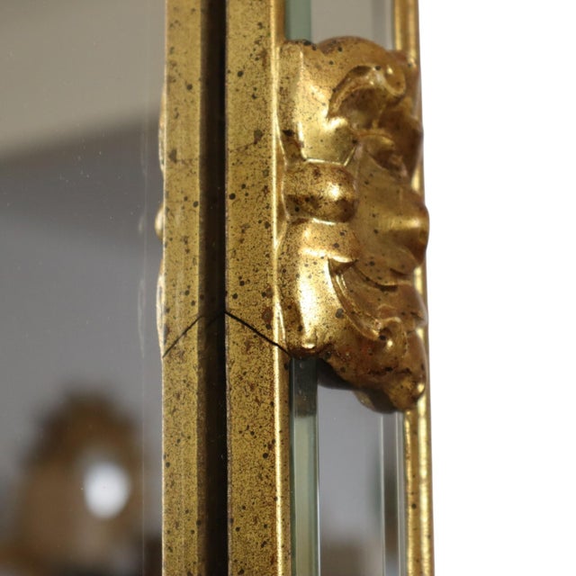 1970s Large Vintage Hollywood Regency Mirror from Deknudt, 1970s For Sale - Image 5 of 18