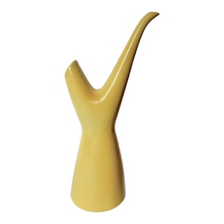 Mid-Century Modern Style "Daphne" Sculptural Ceramic Ewer/Pitcher For Sale