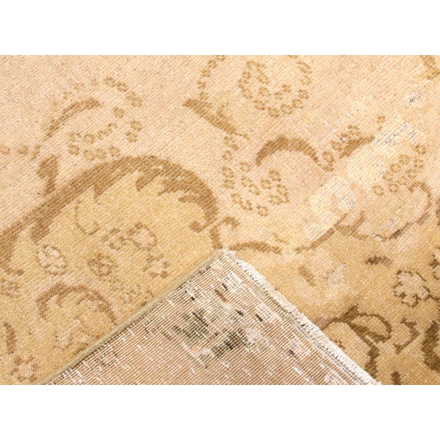 1960s Turkish Oushak Rug For Sale - Image 4 of 5