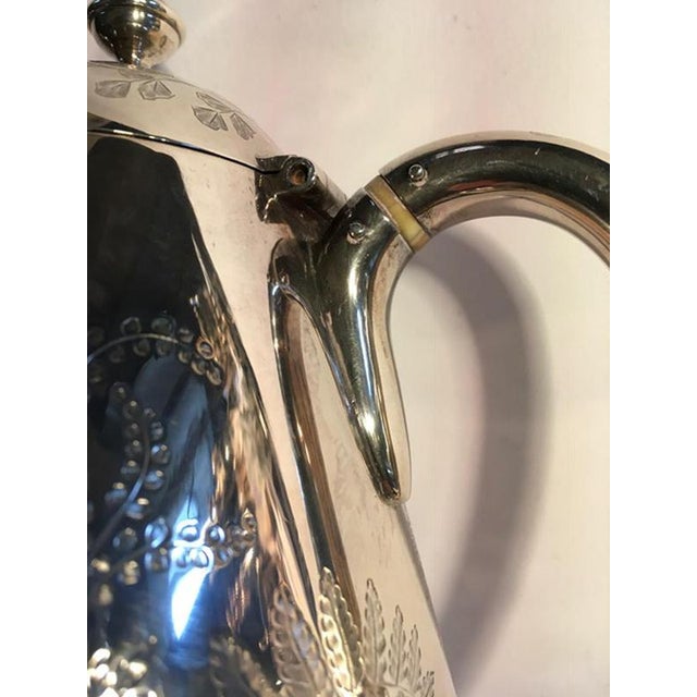 18th Century Sterling Silver Teapot, London, 1780 For Sale - Image 10 of 18