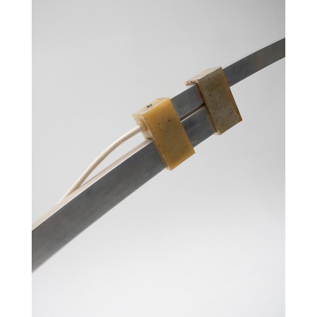 Mid-Century Adjustable Arc Lamp, Italy, 1960s For Sale - Image 4 of 6