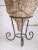 Antique Italian Earthenware Vessel on Iron Stand For Sale - Image 11 of 12