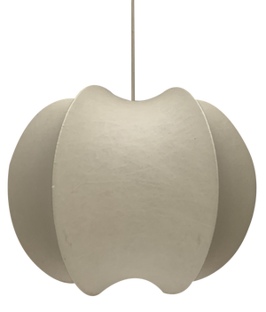 Mid-Century German Cocoon Pendant Lamp from Goldkant Leuchten, 1960s